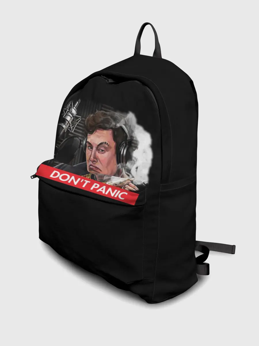 Рюкзак джинсовый / Илон Маск #5