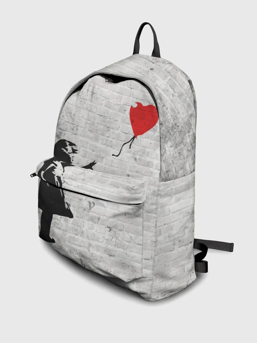 Рюкзак джинсовый / Бэнкси: Девочка с Шаром