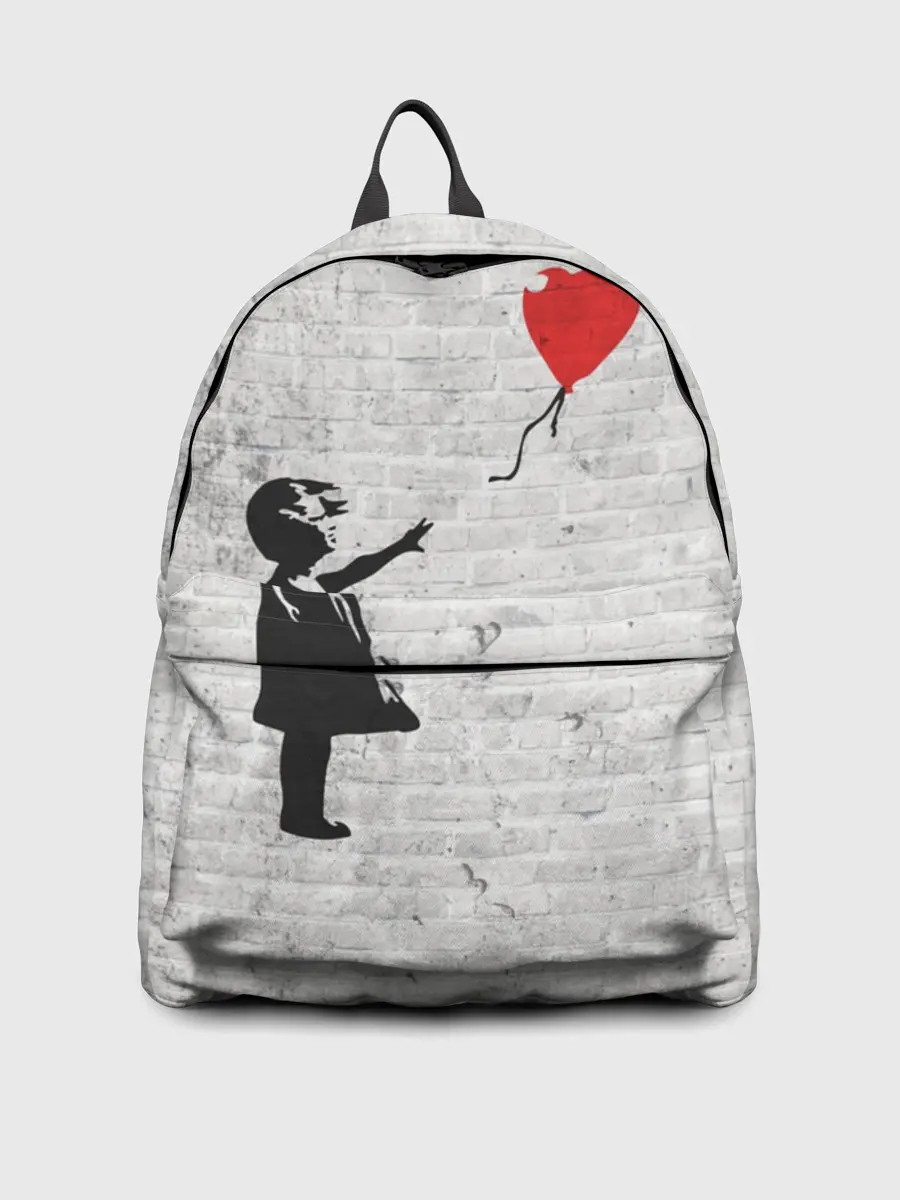Рюкзак джинсовый / Бэнкси: Девочка с Шаром