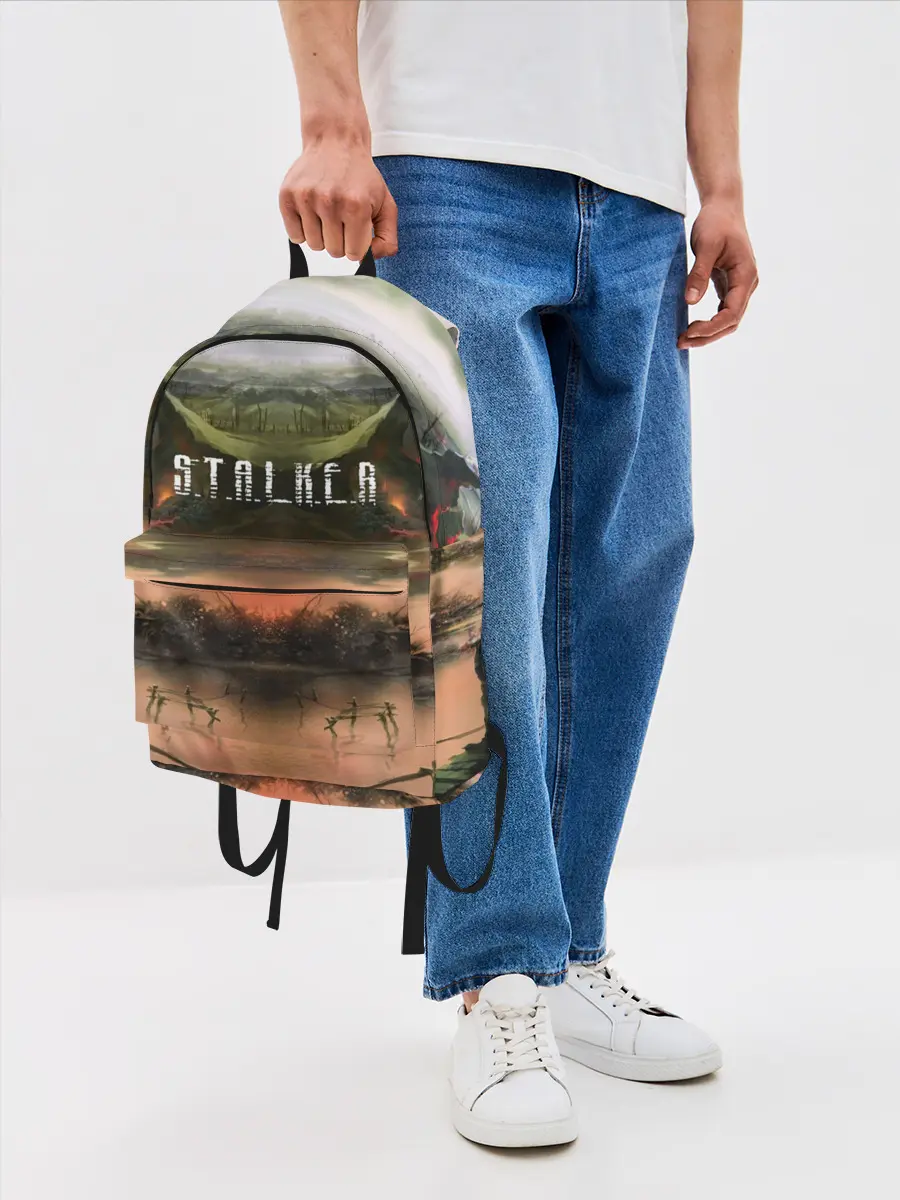 Рюкзак джинсовый / STALKER