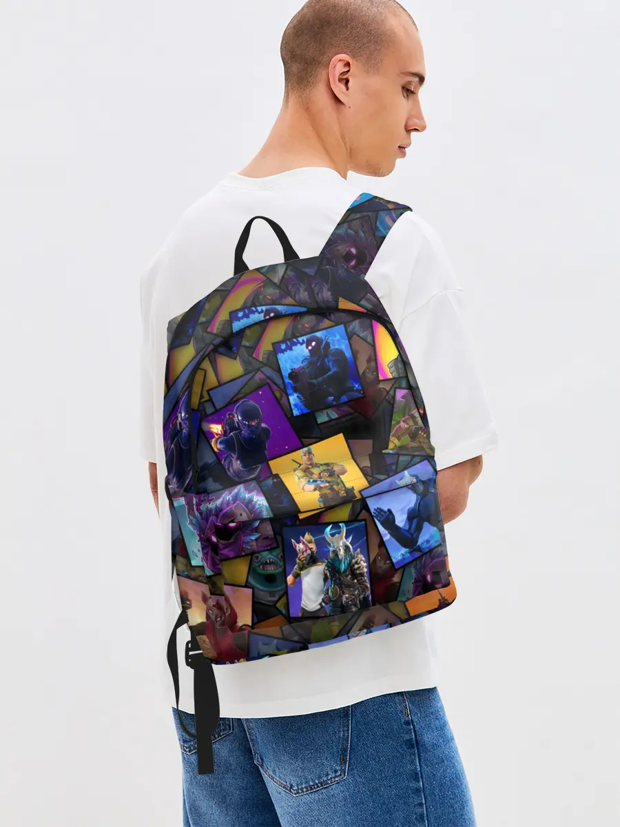 Рюкзак джинсовый / FORTNITE | ФОРТНАЙТ