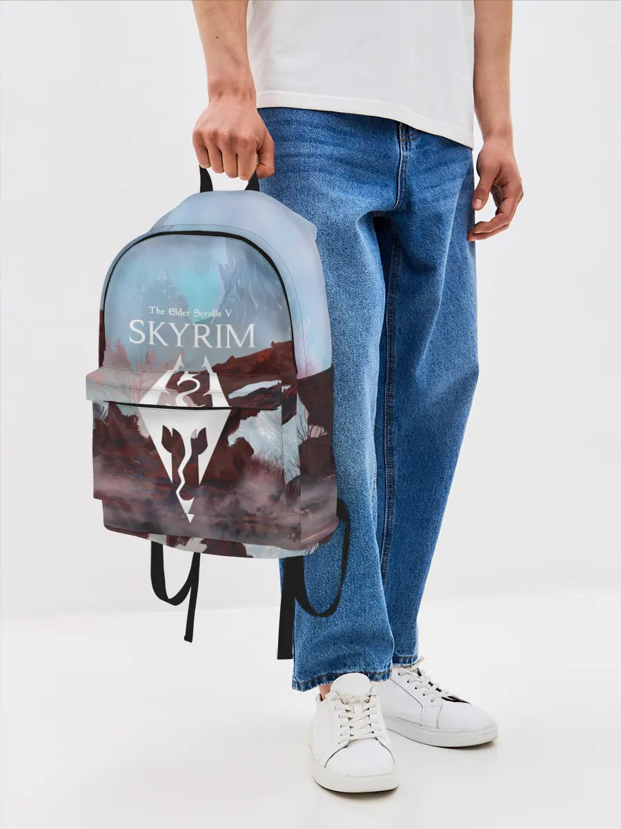 Рюкзак джинсовый / The Elder Scrolls SKYRIM