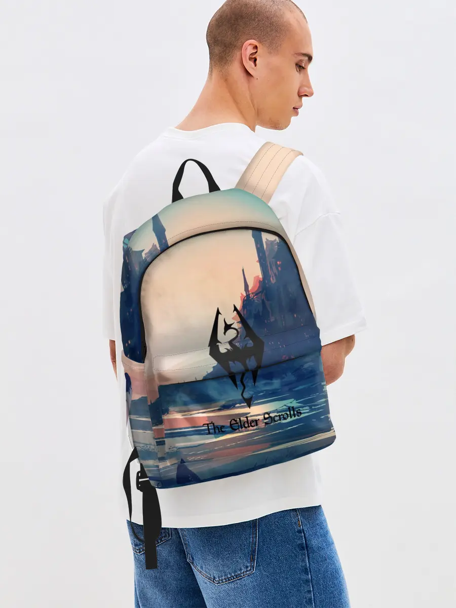 Рюкзак джинсовый / The Elder Scrolls