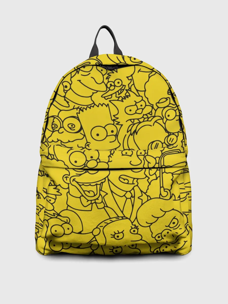 Рюкзак джинсовый / Симпсоны