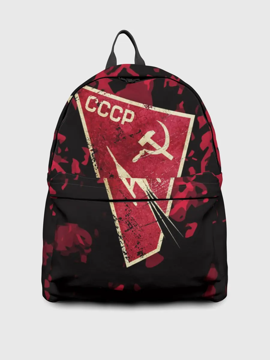 Рюкзак джинсовый / СССР Космическая Программа