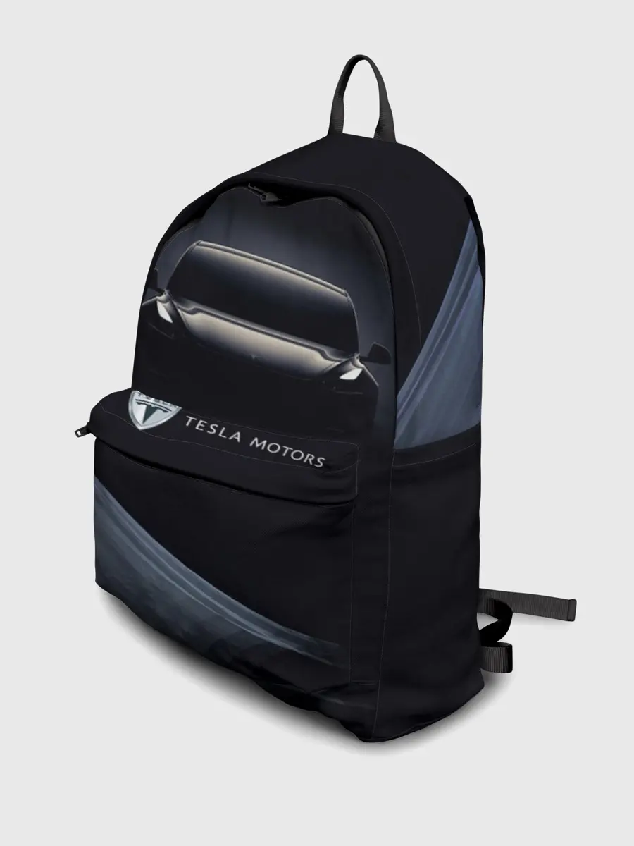 Рюкзак джинсовый / Tesla Model 3