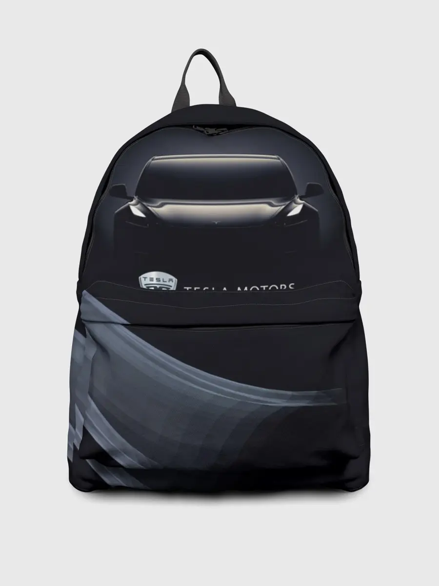 Рюкзак джинсовый / Tesla Model 3