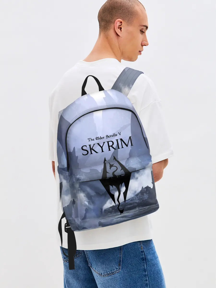 Рюкзак джинсовый / THE ELDER SCROLLS 5 SKYRIM