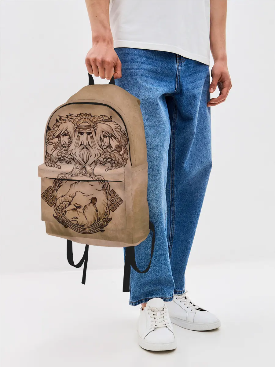 Рюкзак джинсовый / русь