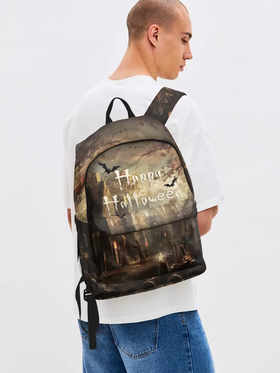 Рюкзак джинсовый / Halloween