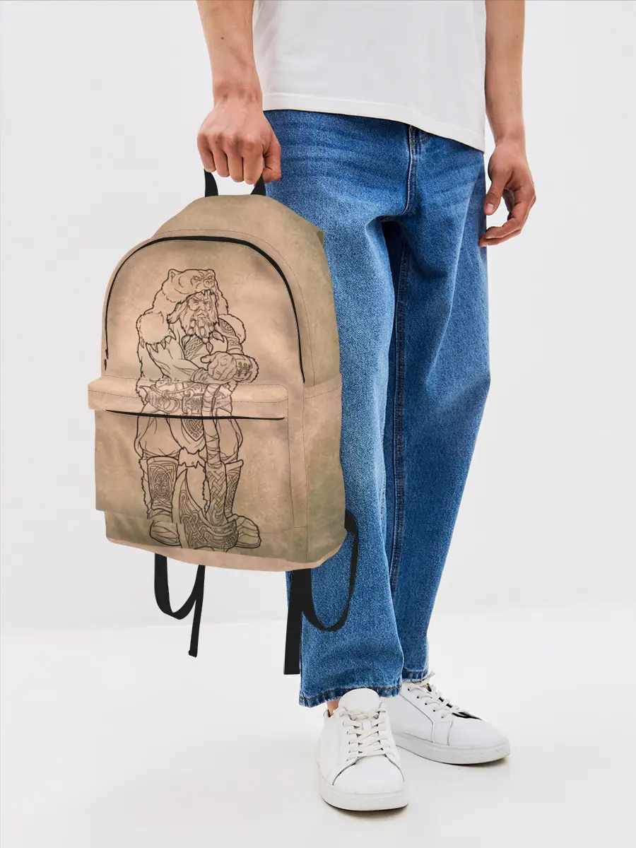 Рюкзак джинсовый / русь