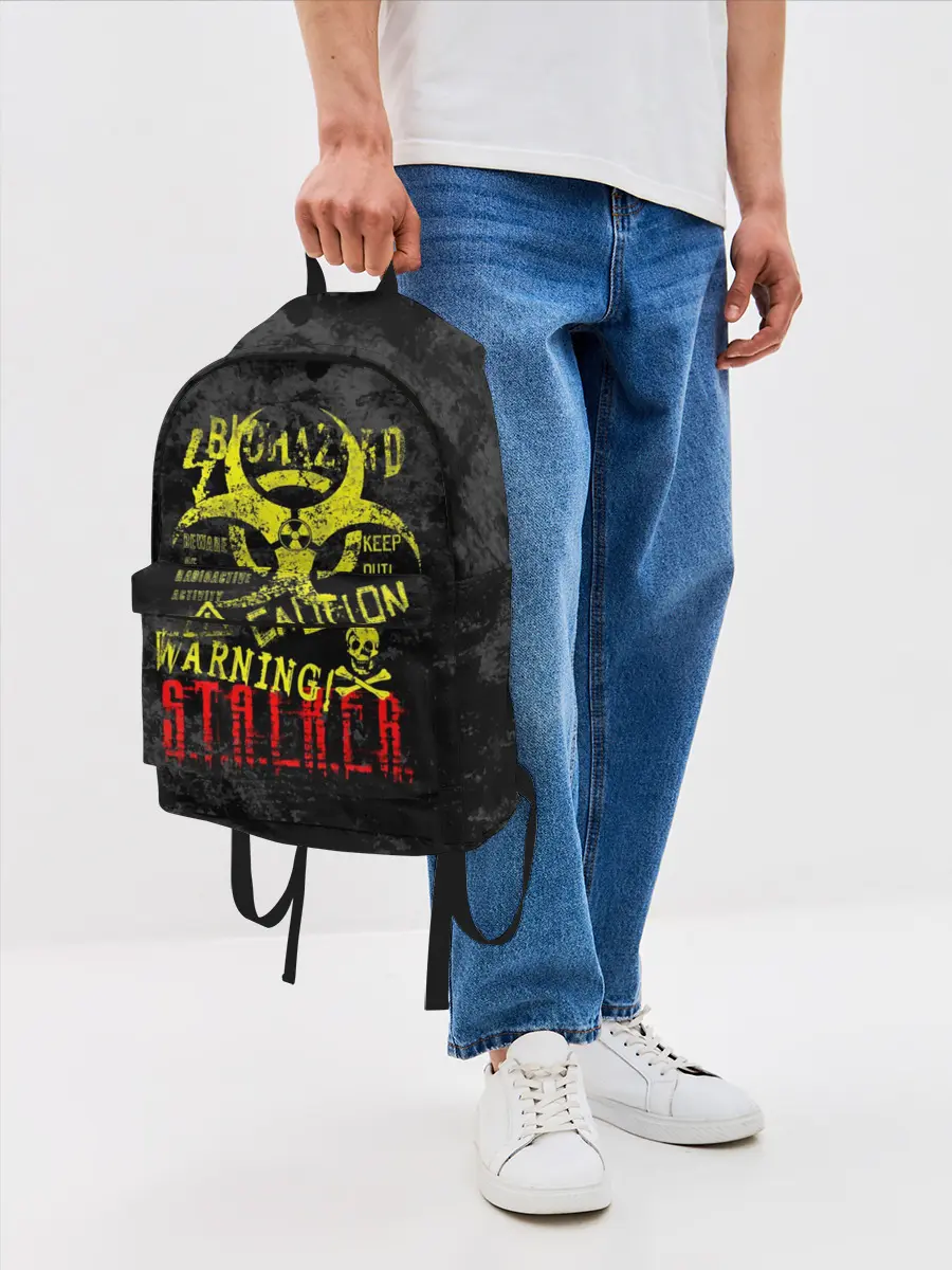 Рюкзак джинсовый / STALKER