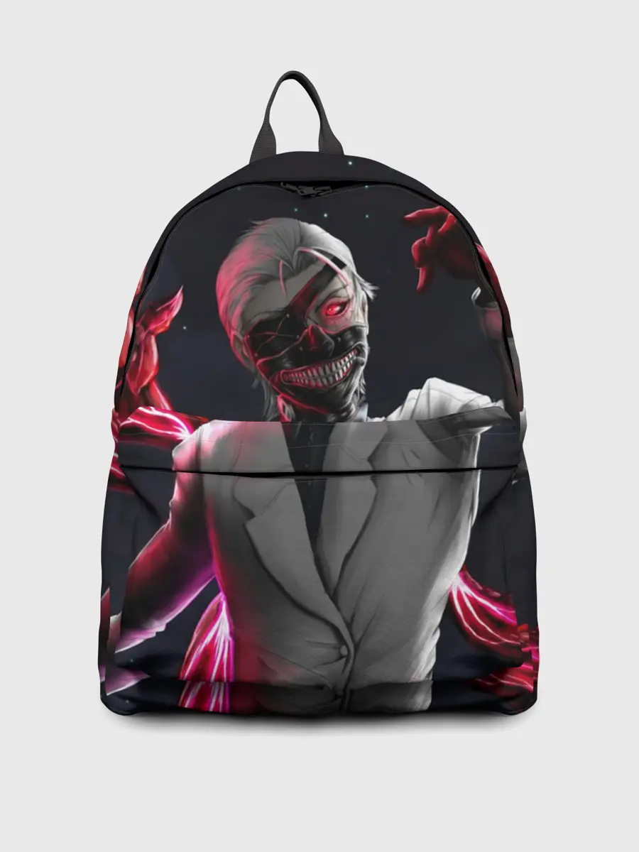 Рюкзак джинсовый / Ken Kaneki машет рукой