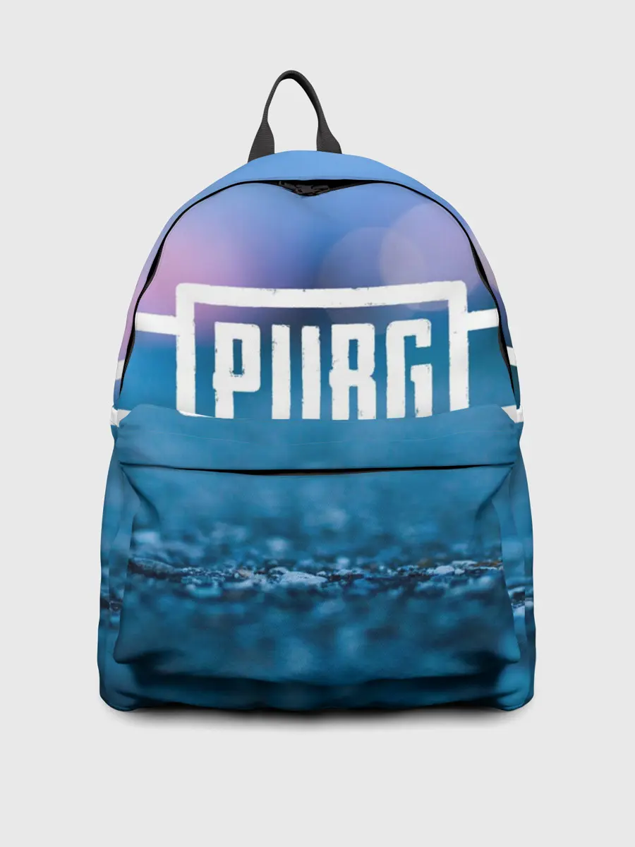 Рюкзак джинсовый / PUBG light blue