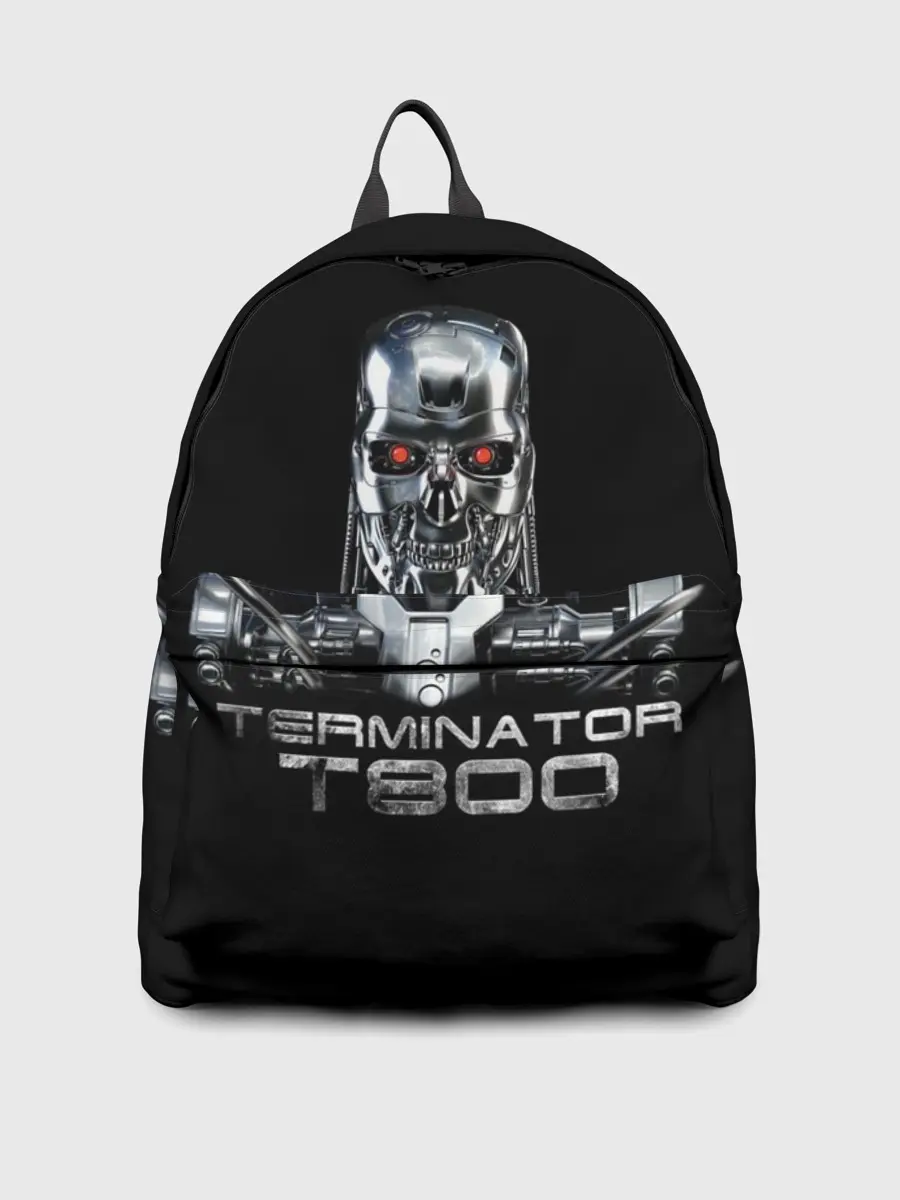 Рюкзак джинсовый / Терминатор Т800,