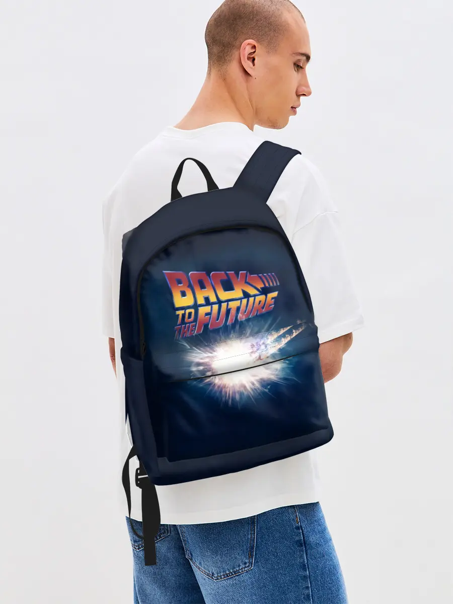 Рюкзак джинсовый / Back to the future_8