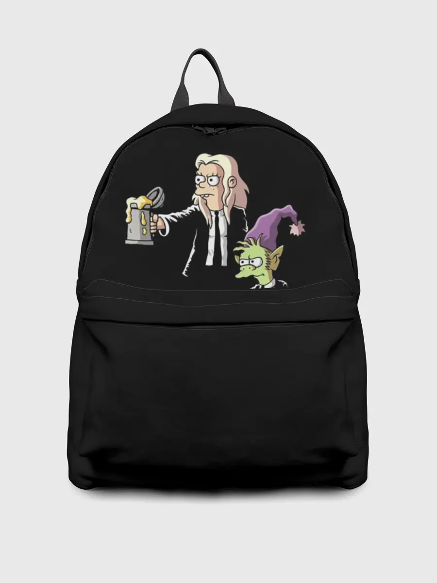 Рюкзак джинсовый / Disenchantment. Pulp Fiction