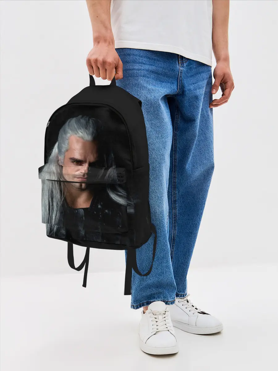 Рюкзак джинсовый / The Witcher. Geralt of Rivia