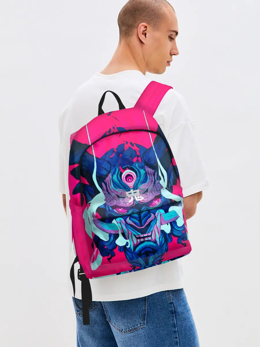 Рюкзак джинсовый / Мифический зверь