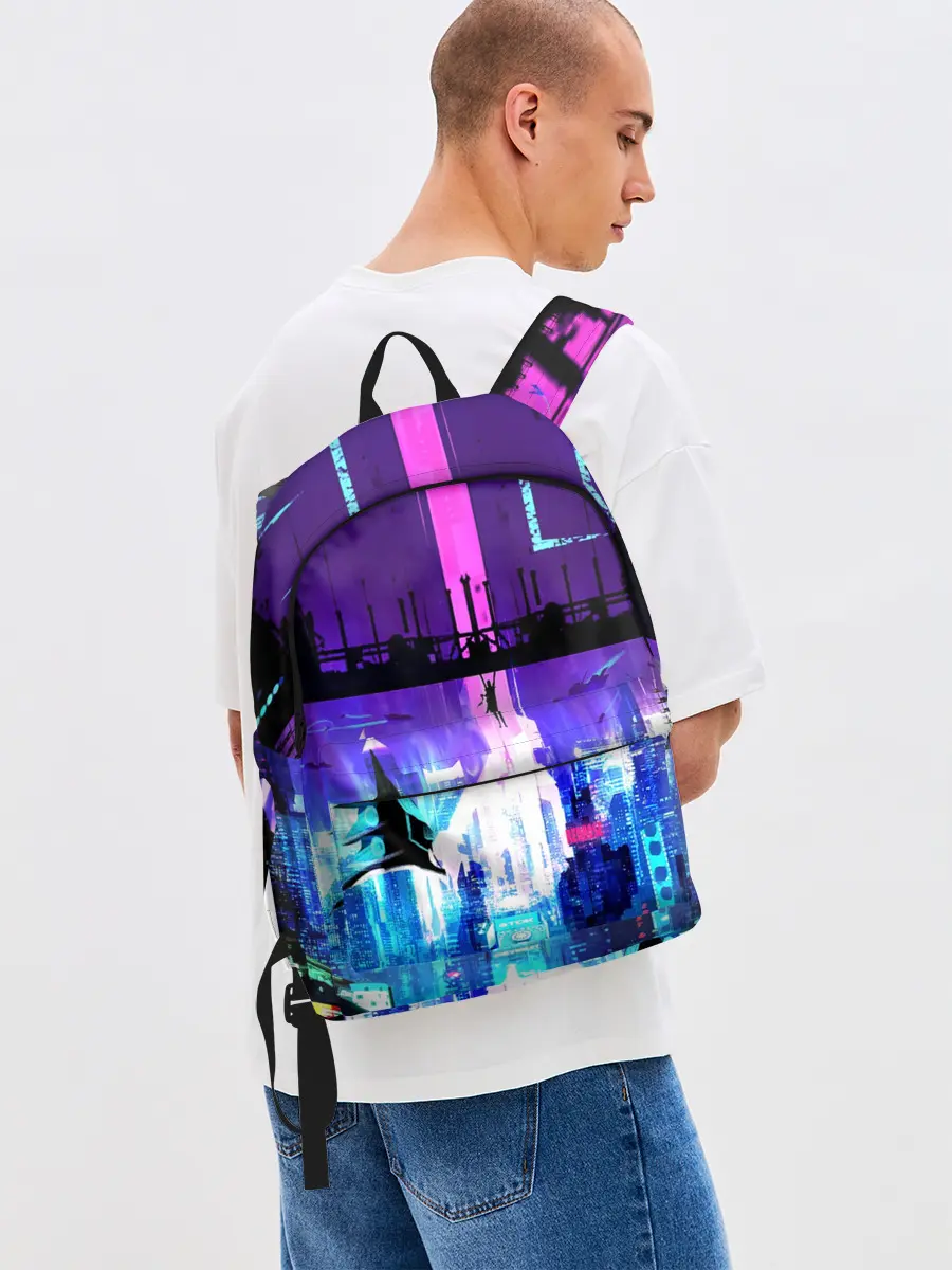 Рюкзак джинсовый / CYBERPUNK