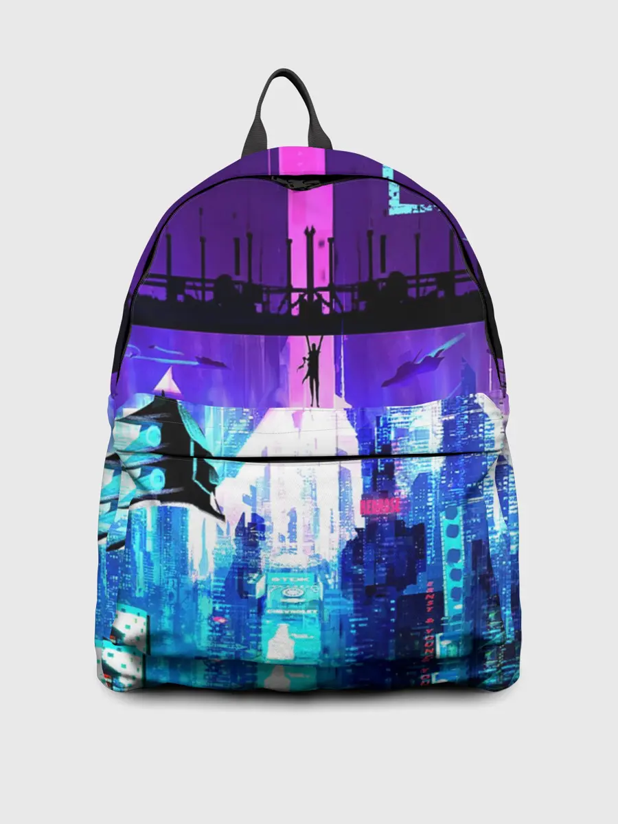 Рюкзак джинсовый / CYBERPUNK