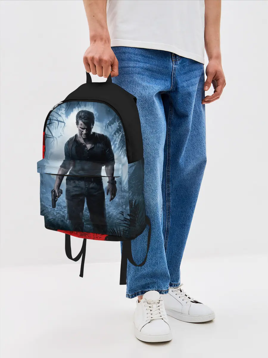 Рюкзак джинсовый / Uncharted 4