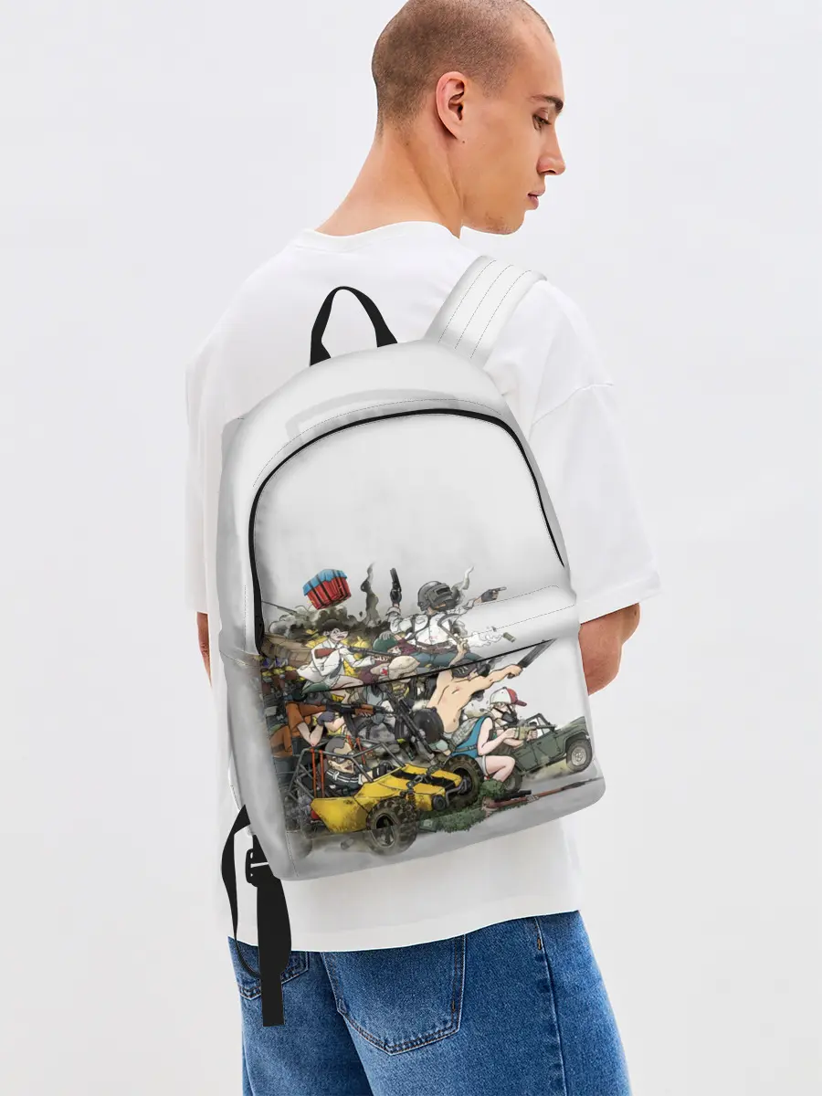 Рюкзак джинсовый / Погоня