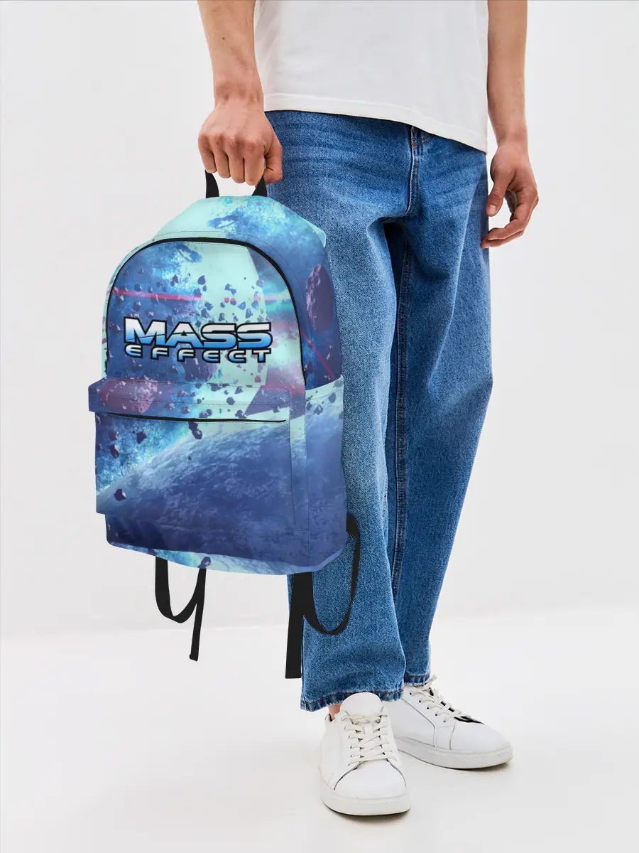 Рюкзак джинсовый / MASS EFFECT