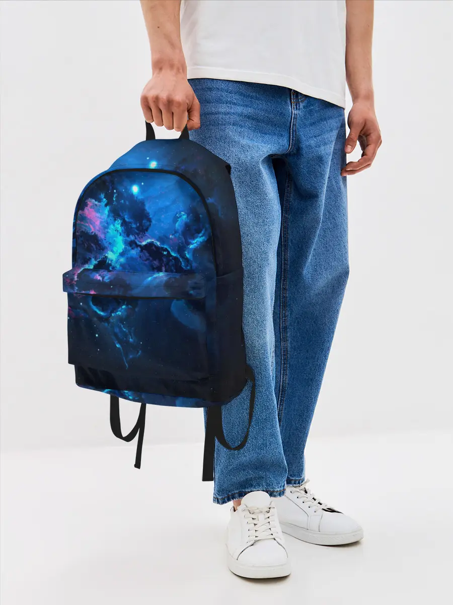 Рюкзак джинсовый / КОСМОС