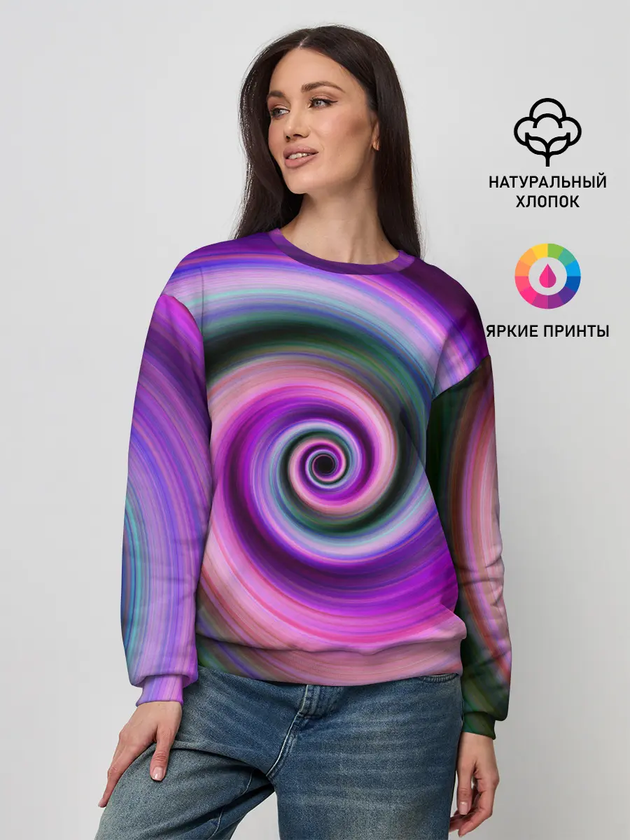 Женский свитшот / Вихрь Красок