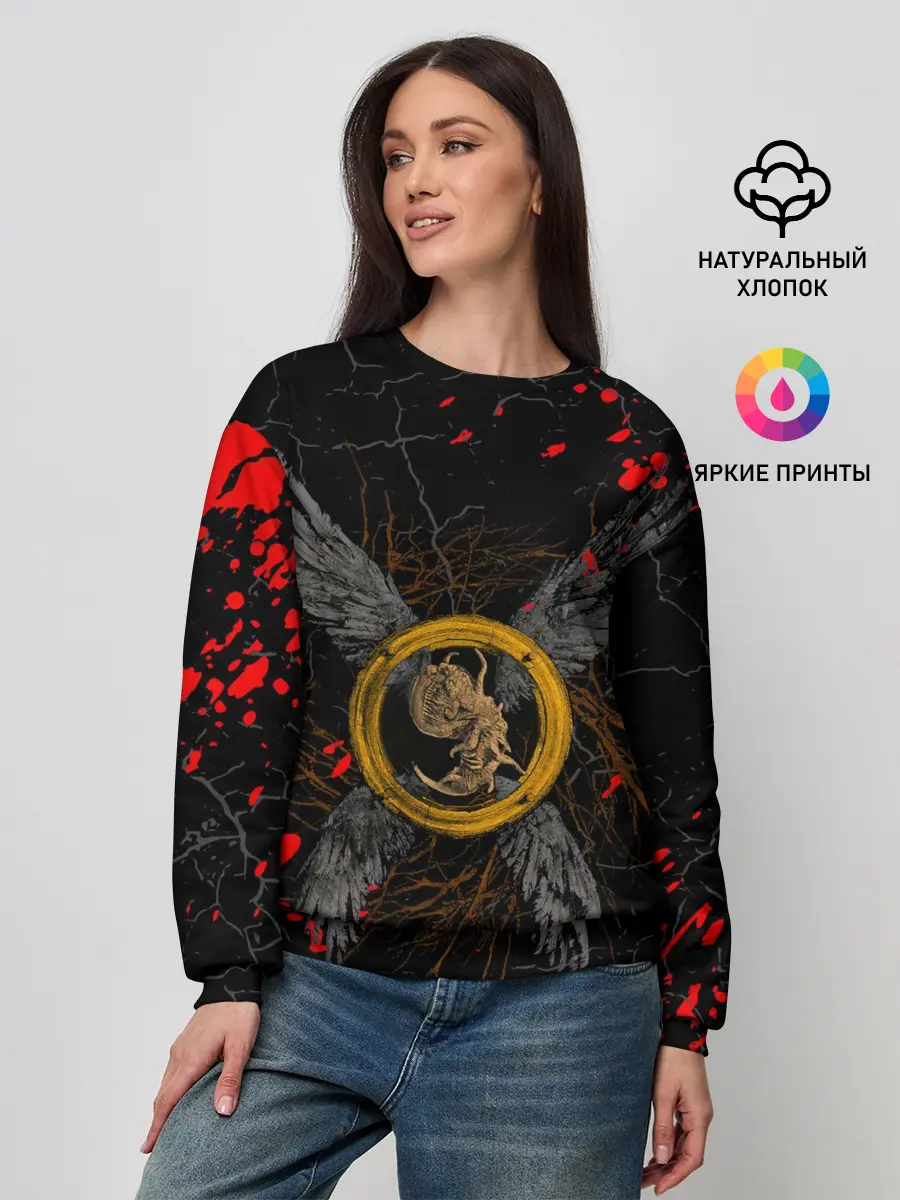 Женский свитшот / RESIDENT EVIL 8 / СИМВОЛИКА