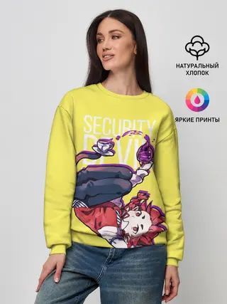 Женский свитшот / Security Devil