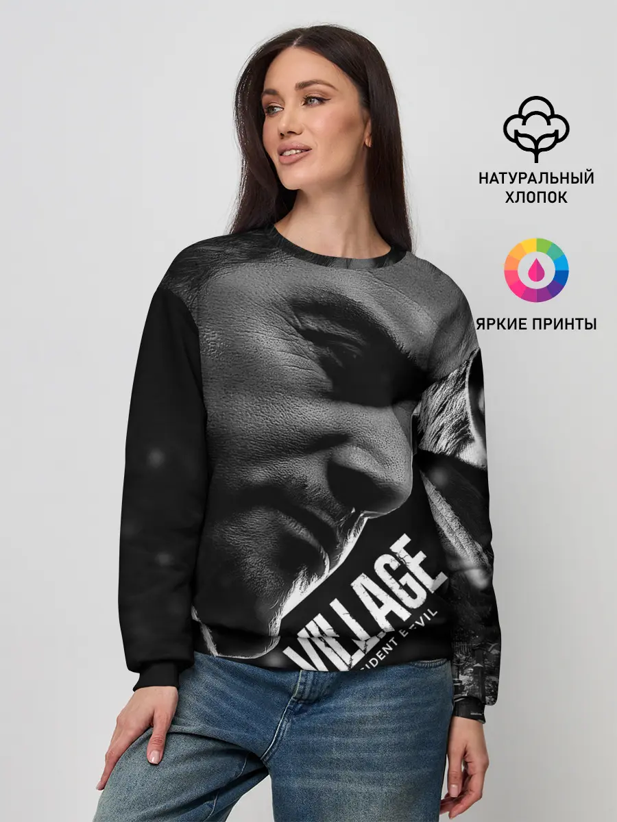 Женский свитшот / RESIDENT EVIL 8 VILLAGE