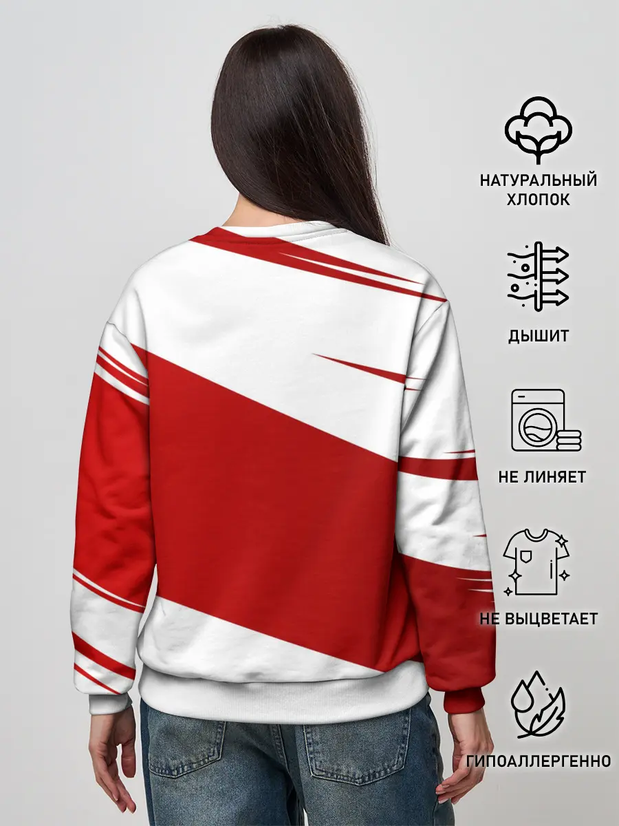 Женский свитшот / Ломкие линии