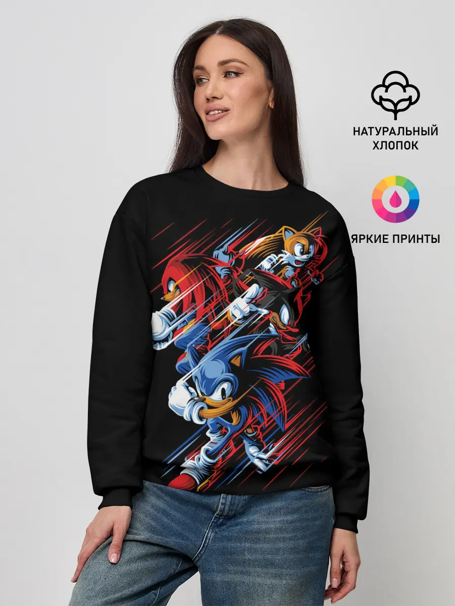 Женский свитшот / Sonics team