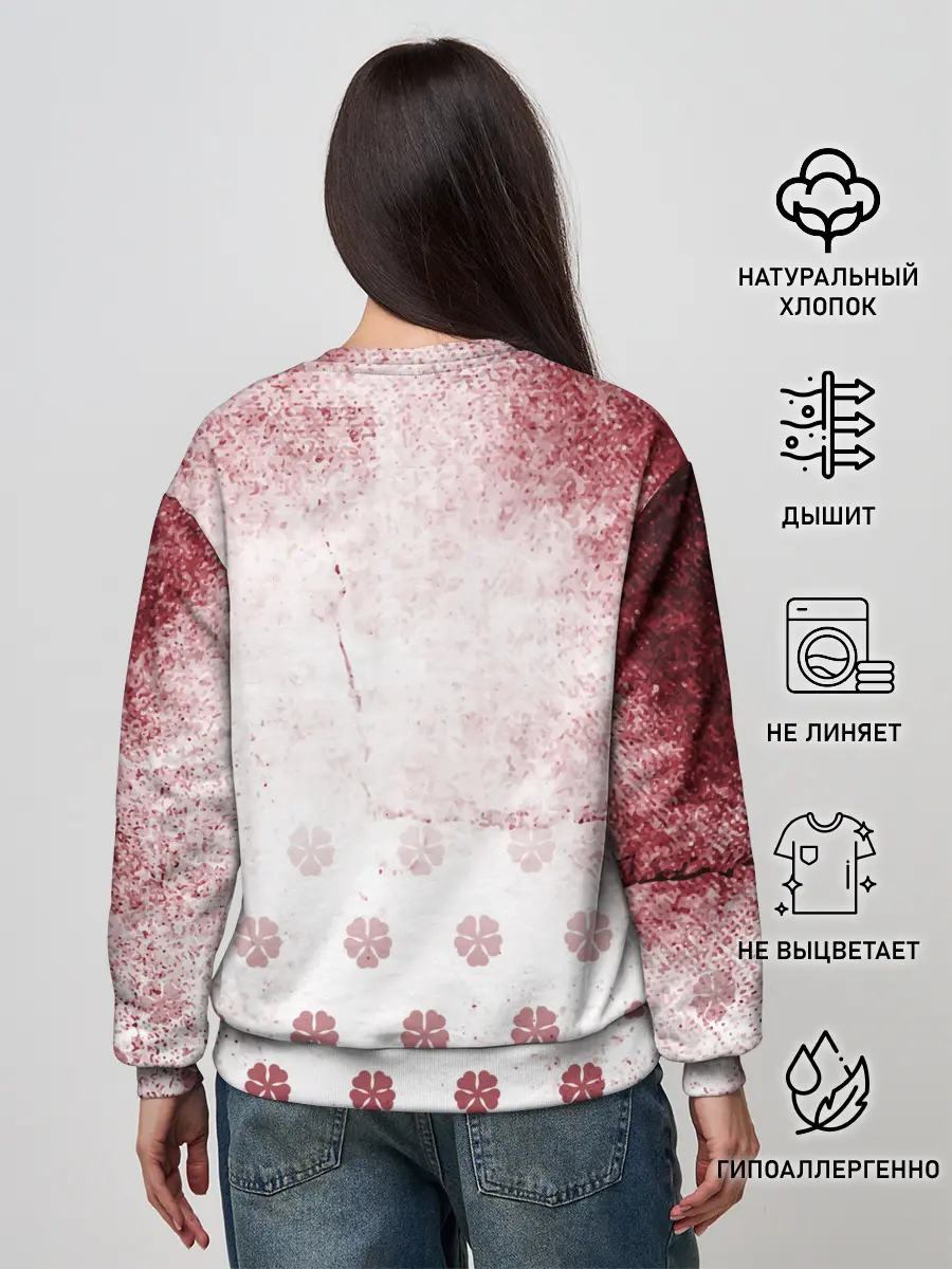 Женский свитшот / Зора Идеаре Чёрный клевер