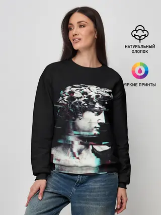 Женский свитшот / David Glitch