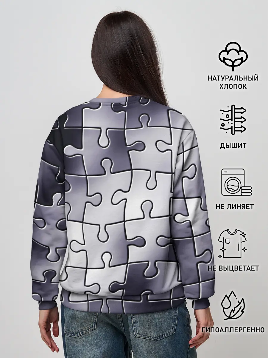 Женский свитшот / Пазлы
