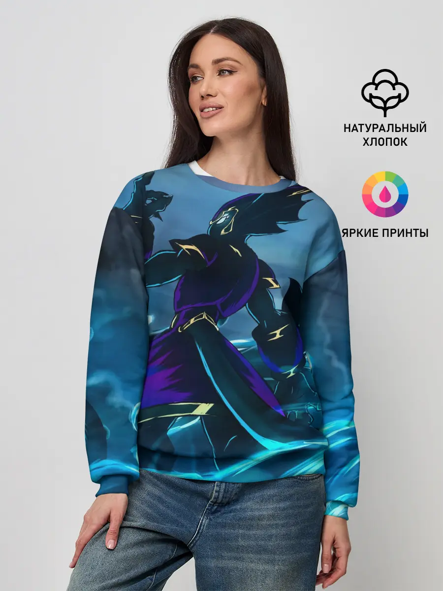 Женский свитшот / Демон