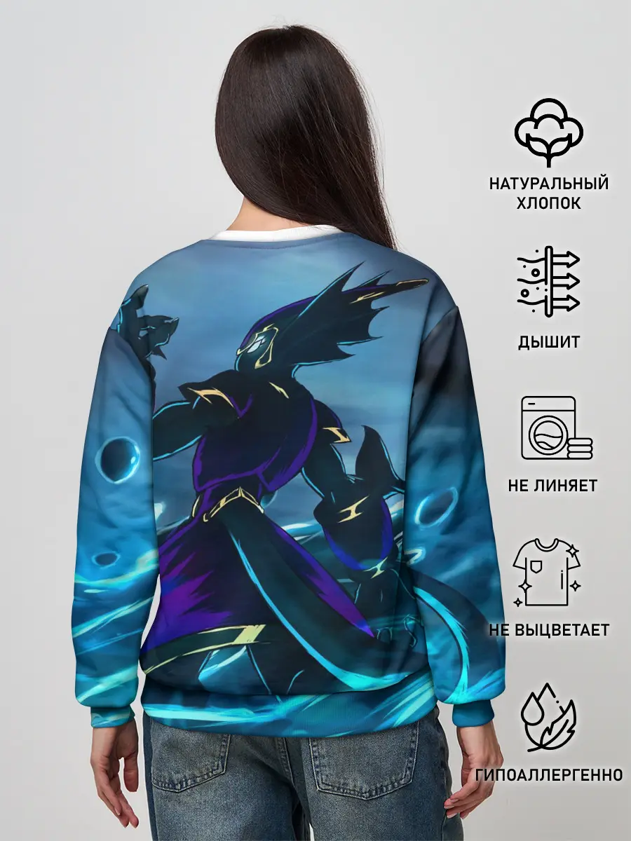 Женский свитшот / Демон