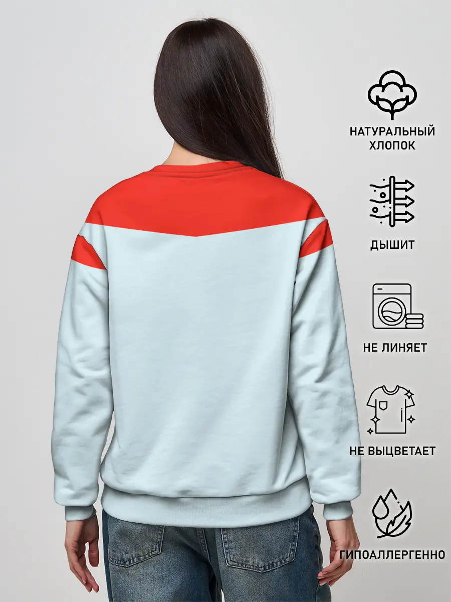 Женский свитшот / Invincible - Omni-man