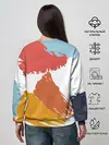 Женский свитшот / Цветные пятна, мазки кистью