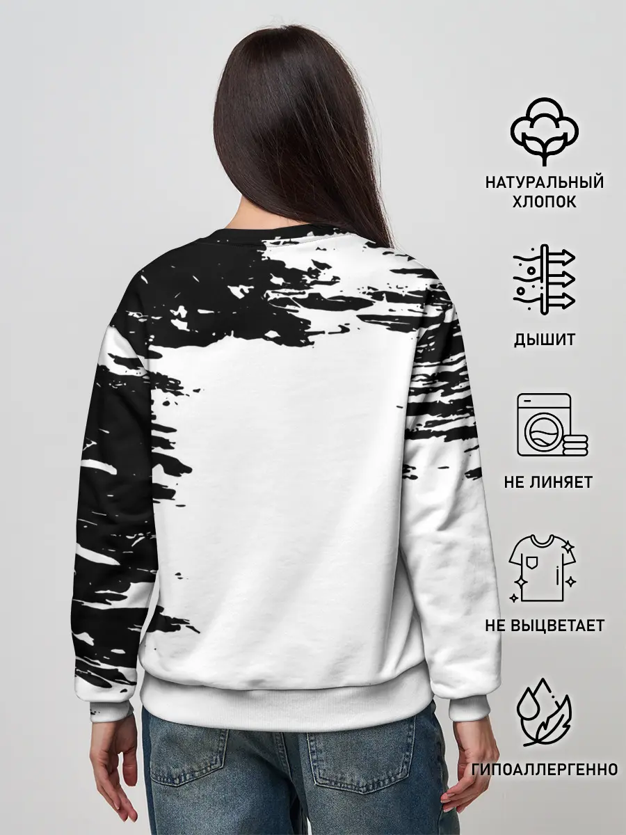 Женский свитшот / Ями Сукэхиро Чёрный клевер