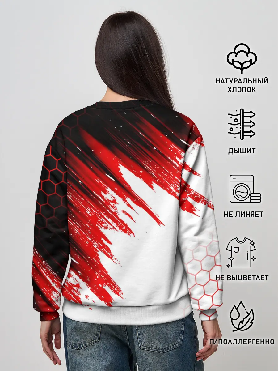 Женский свитшот / ATLETICO DE MADRID / АТЛЕТИКО