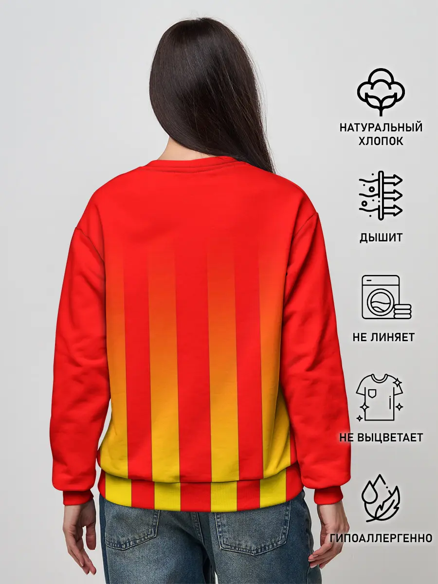 Женский свитшот / FC VALENCIA / ФК ВАЛЕНСИЯ