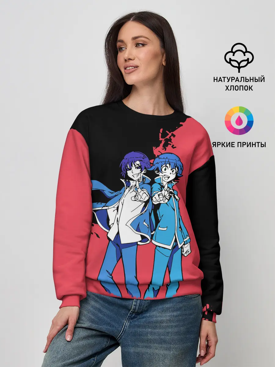 Женский свитшот / Добро пожаловать в ад, Ирума