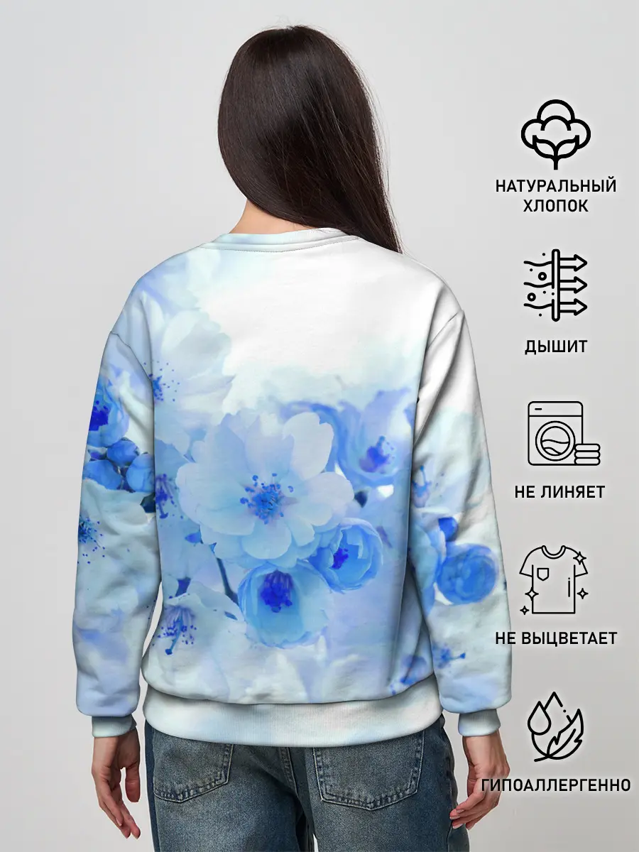 Женский свитшот / Цветущая Сакура