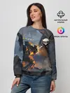 Женский свитшот / Battletech warrior