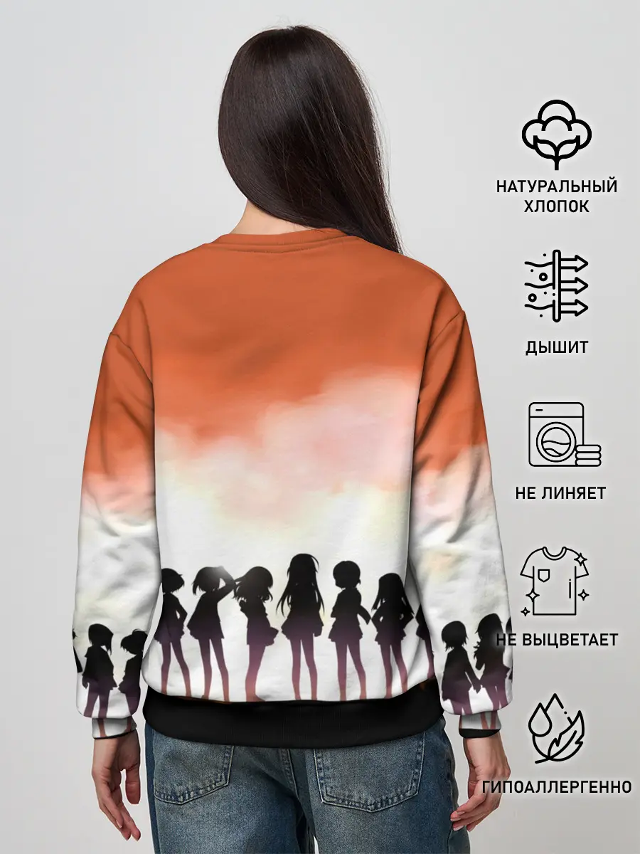 Женский свитшот / Girls und Panzer | Poster