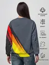Женский свитшот / Gray Yellow Style